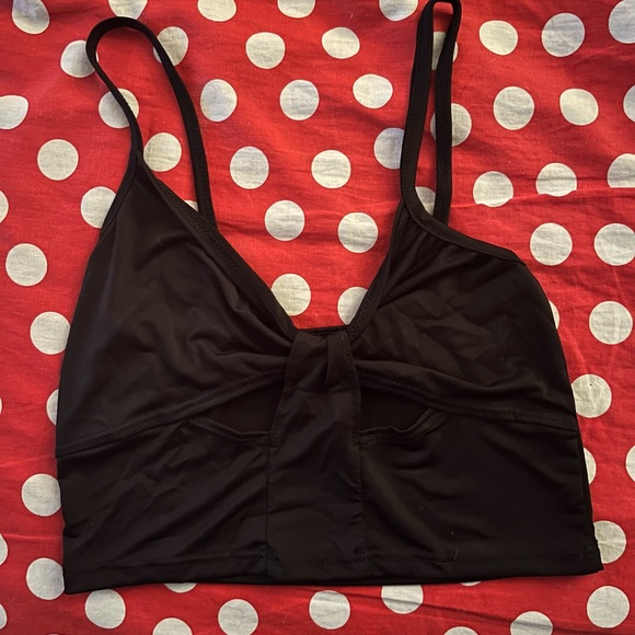 Black cutout bralette - Picture 3 of 3